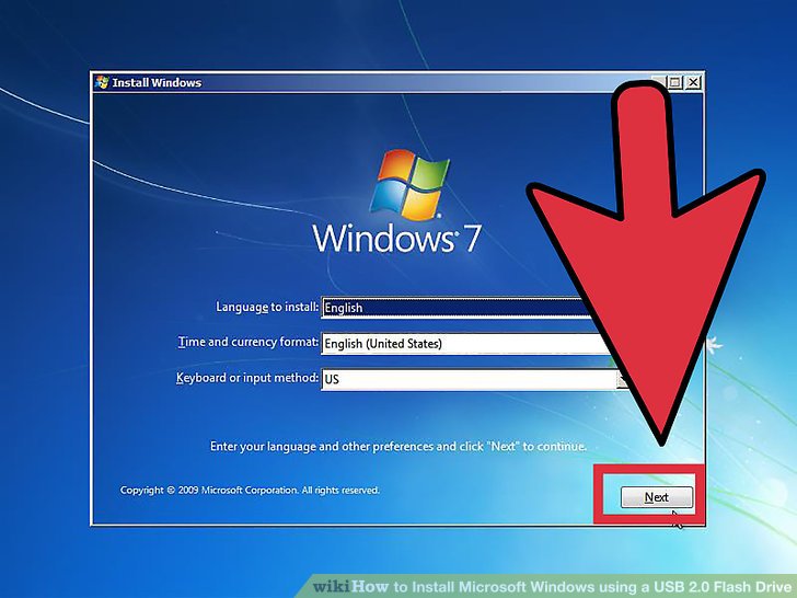 How To Install Windows 7 On Usb